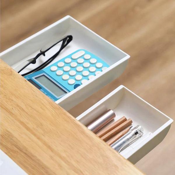 Self Adhesive Under Desk Drawer Organizer