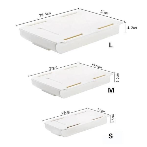 Self Adhesive Under Desk Drawer Organizer