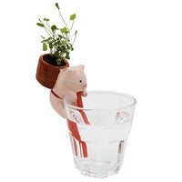 Thumbnail for Self Watering Animal Straw Flowerpot Planter