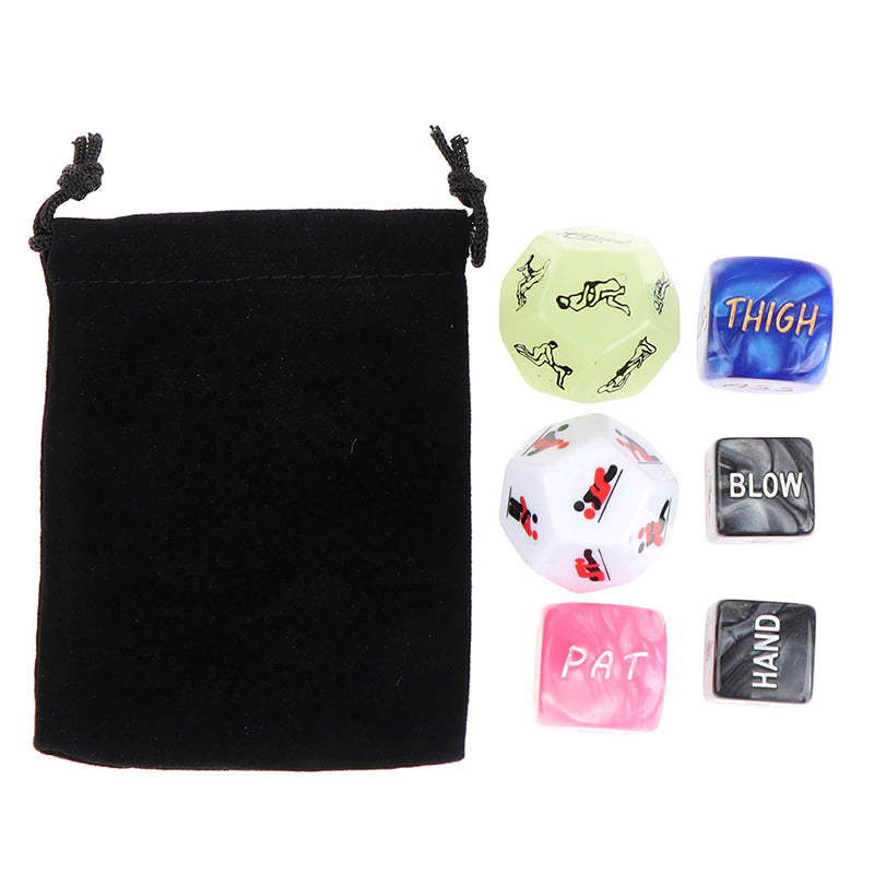 Sex Dice Game for Adult Couple (Set of 6)