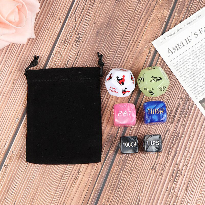 Sex Dice Game for Adult Couple (Set of 6)