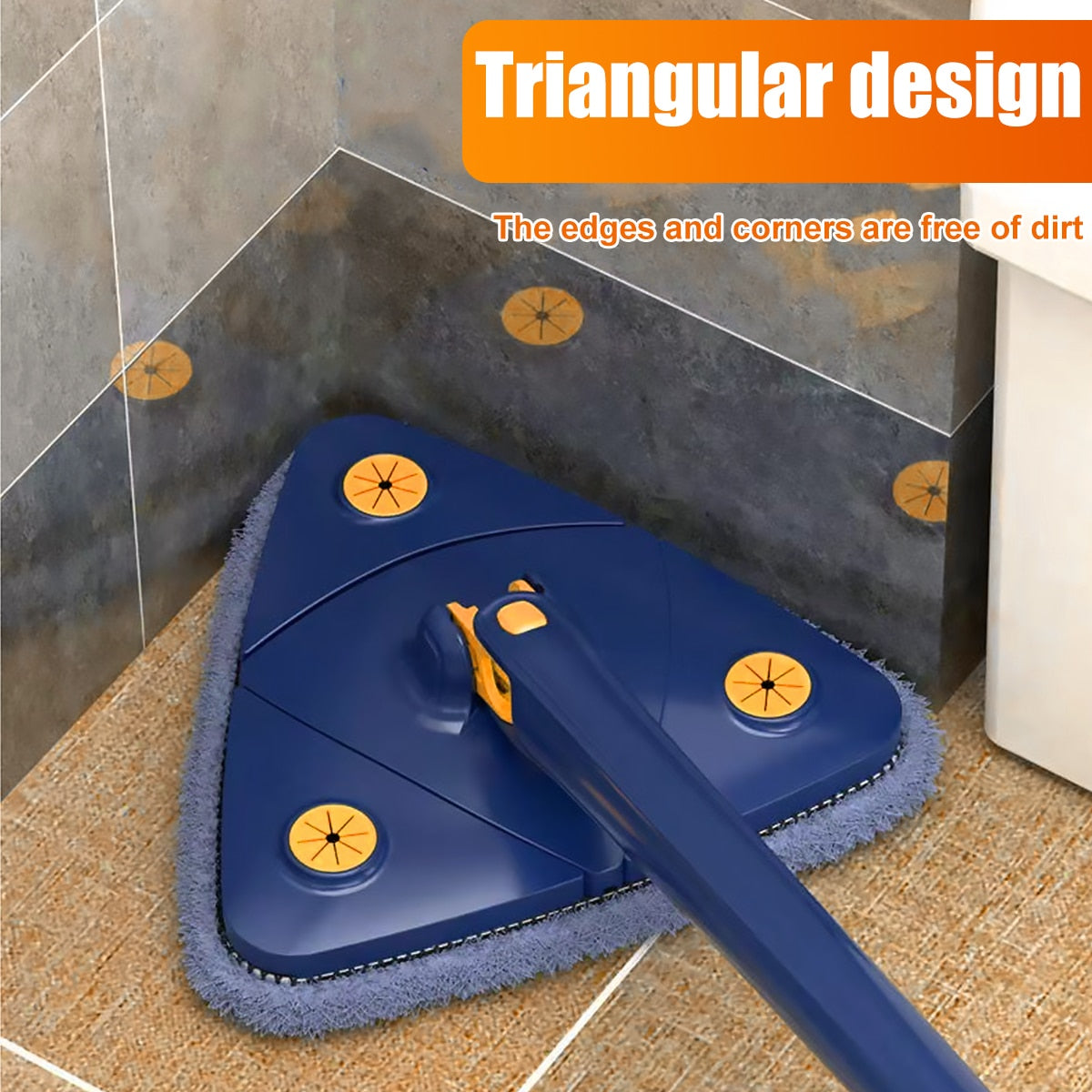 Telescopic Triangle Mop 360°