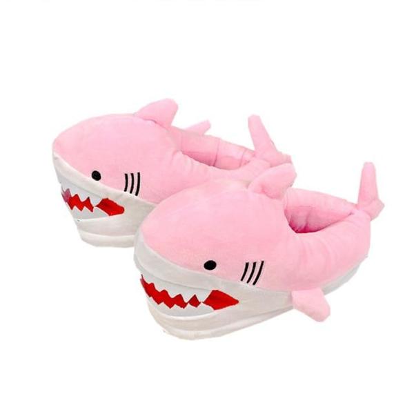 Shark Bite Plush Slippers