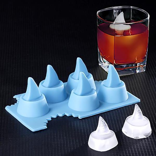 Shark Fin Silicone Ice Cube Tray