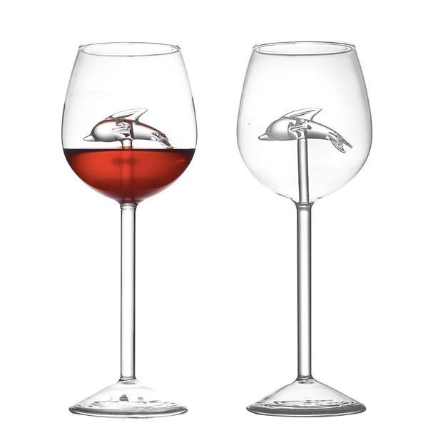 Shark Wine Glass