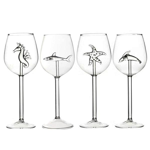 Shark Wine Glass