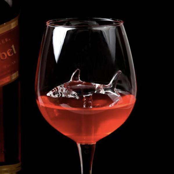 Shark Wine Glass