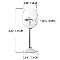 Thumbnail for Shark Wine Glass