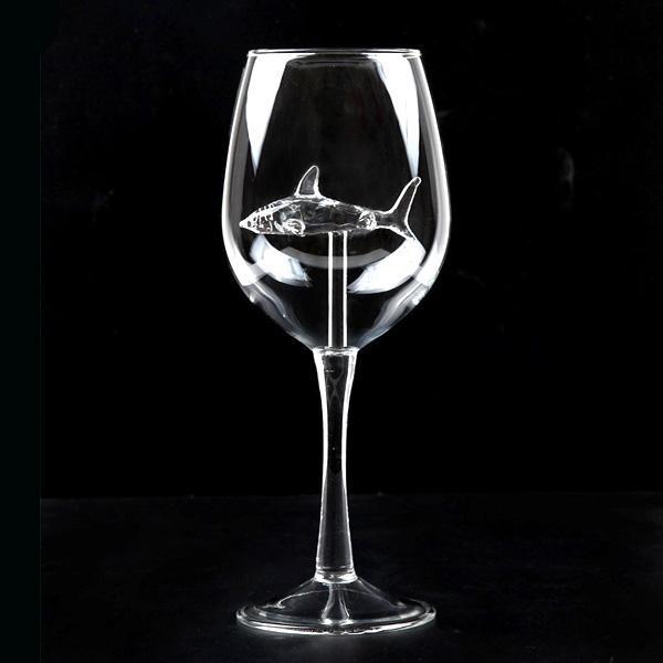 Shark Wine Glass