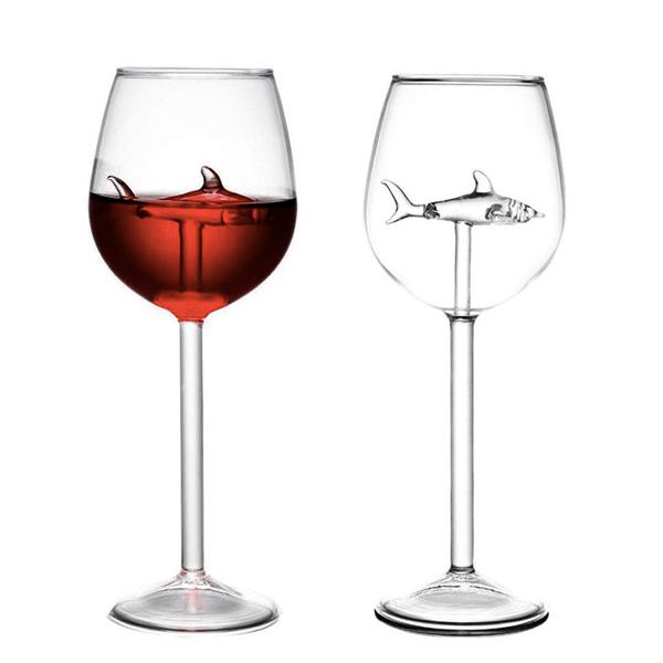 Shark Wine Glass