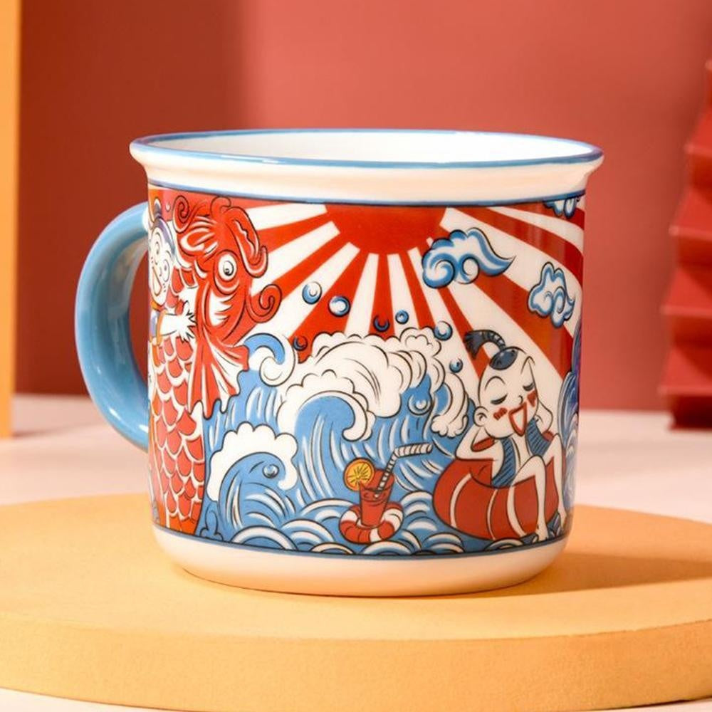 Shio Cartoon Mug PeekWise