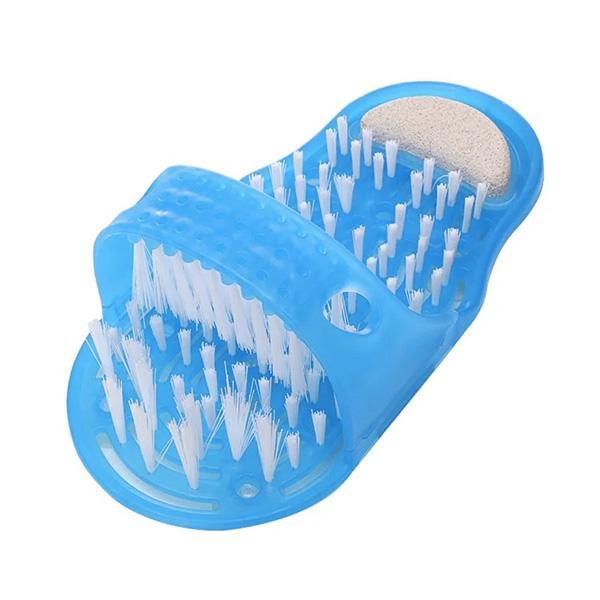 Shower Sandal Foot Scrubber With Pumice Stone