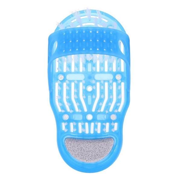 Shower Sandal Foot Scrubber With Pumice Stone