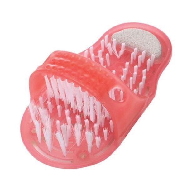 Shower Sandal Foot Scrubber With Pumice Stone