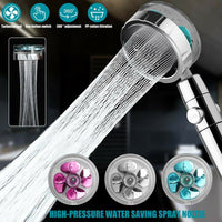 Thumbnail for 360 Degree Power Shower Head - Water Saving Rain Shower