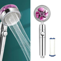 Thumbnail for 360 Degree Power Shower Head - Water Saving Rain Shower