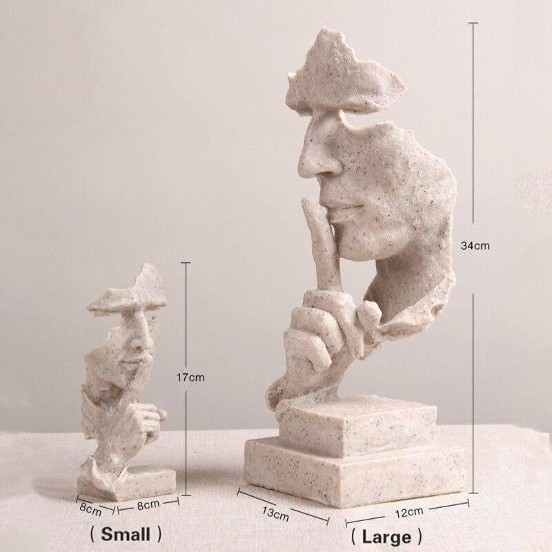 Silenzio Statue PeekWise