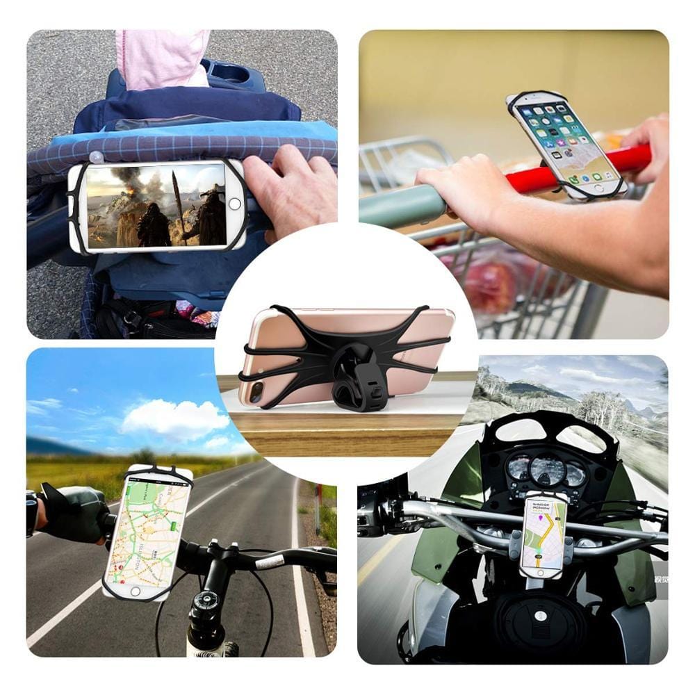 Strap-On Bike Phone Mount PeekWise