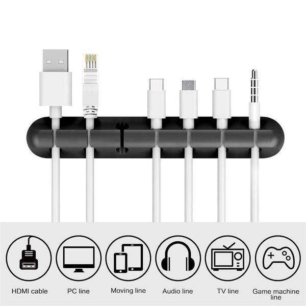 Silicone Cable Holder Organizer Clip