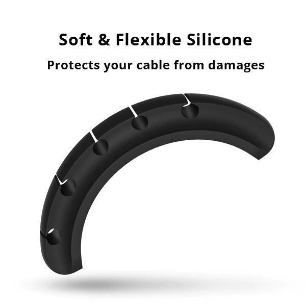 Silicone Cable Holder Organizer Clip