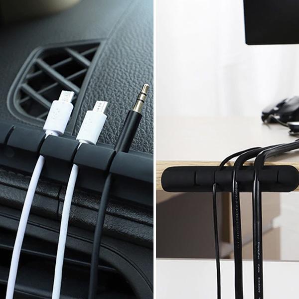 Silicone Cable Holder Organizer Clip