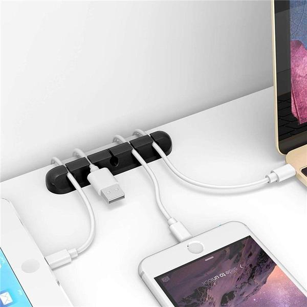 Silicone Cable Holder Organizer Clip