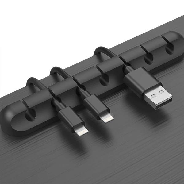 Silicone Cable Holder Organizer Clip