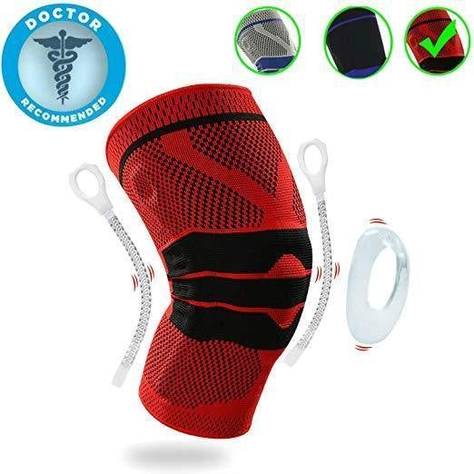 Silicone Padded Knee Support - PeekWise