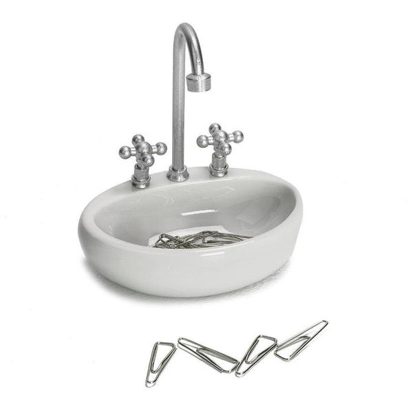 Sink Paper Clip Holder