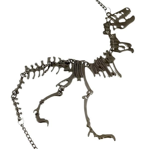 Skeleton Tyrannosaurus Pendant Necklace