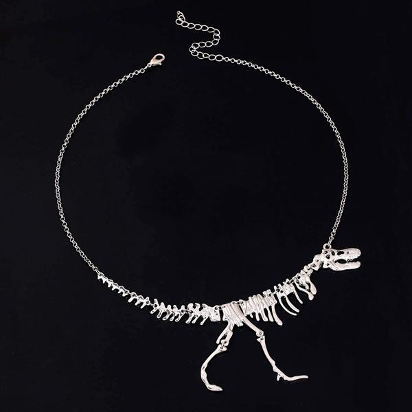 Skeleton Tyrannosaurus Pendant Necklace