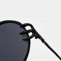 Thumbnail for Skull Claw Round Sunglasses