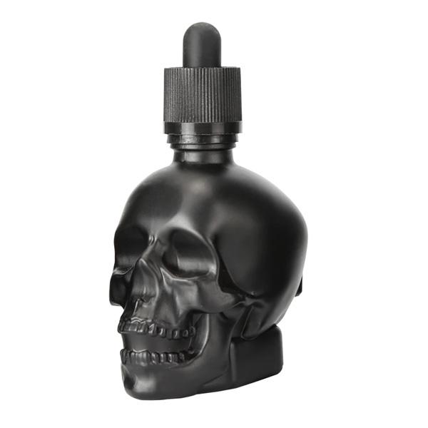 Skull Glass Dropper Bottle
