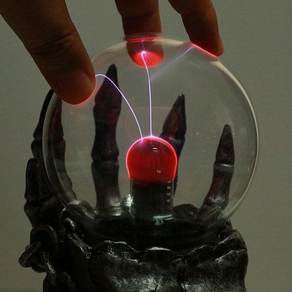 Skull Plasma Ball Light