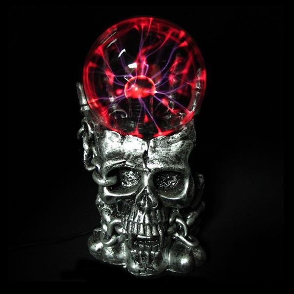 Skull Plasma Ball Light