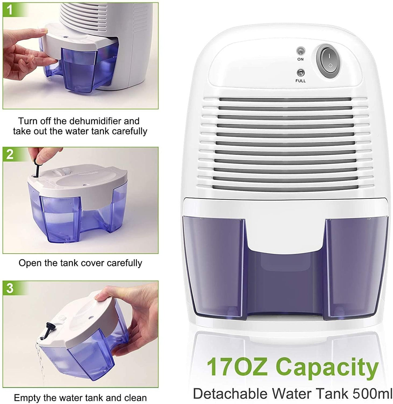 Small Mini Dehumidifier PeekWise