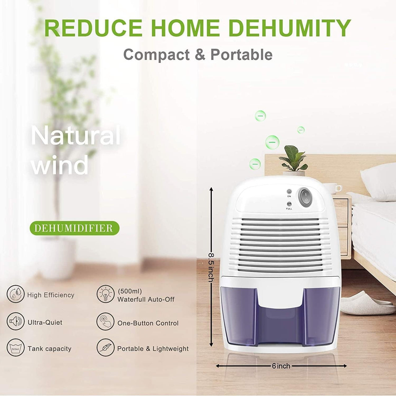 Small Mini Dehumidifier PeekWise