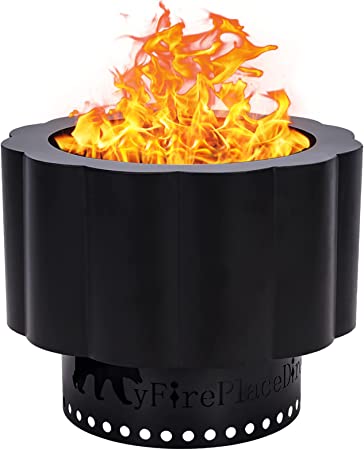 Smokeless Wood Pellet Fire Pit