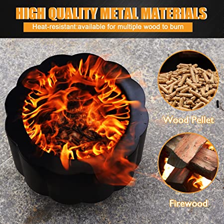 Smokeless Wood Pellet Fire Pit