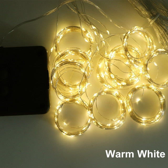 Solar Fairy Curtain Lights