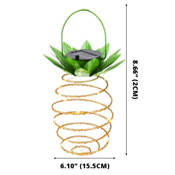 Solar Pineapple Outdoor Lamp