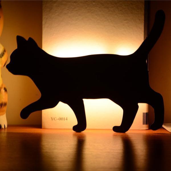 Sound Activated Cat Night Light