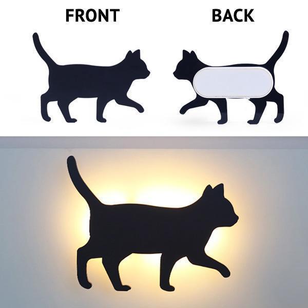 Sound Activated Cat Night Light