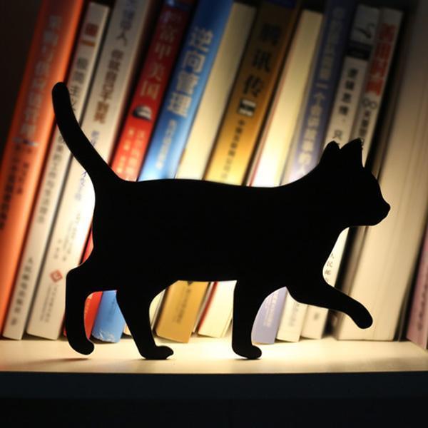 Sound Activated Cat Night Light