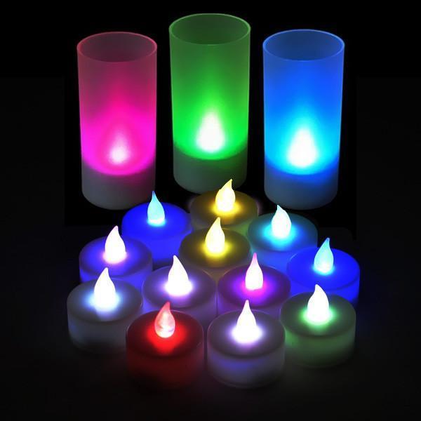 Sound Controlled LED Candles (Set of 3)