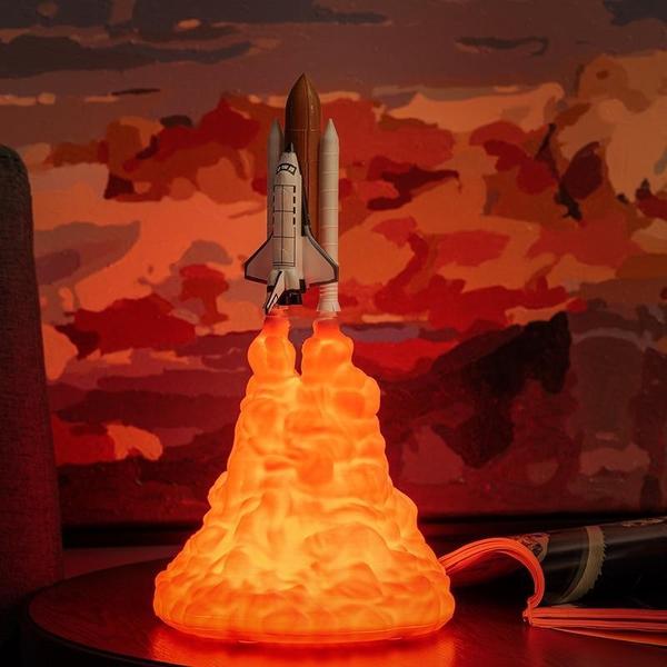 Space Shuttle Rocket Lamp