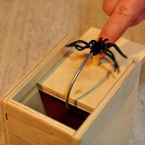 Spider Prank Box - PeekWise