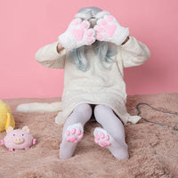 Thumbnail for Squishy Cat Paw Pad Stockings