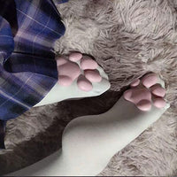 Thumbnail for Squishy Cat Paw Pad Stockings