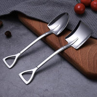 Thumbnail for Stainless Steel Shovel Shaped Soup Spoon